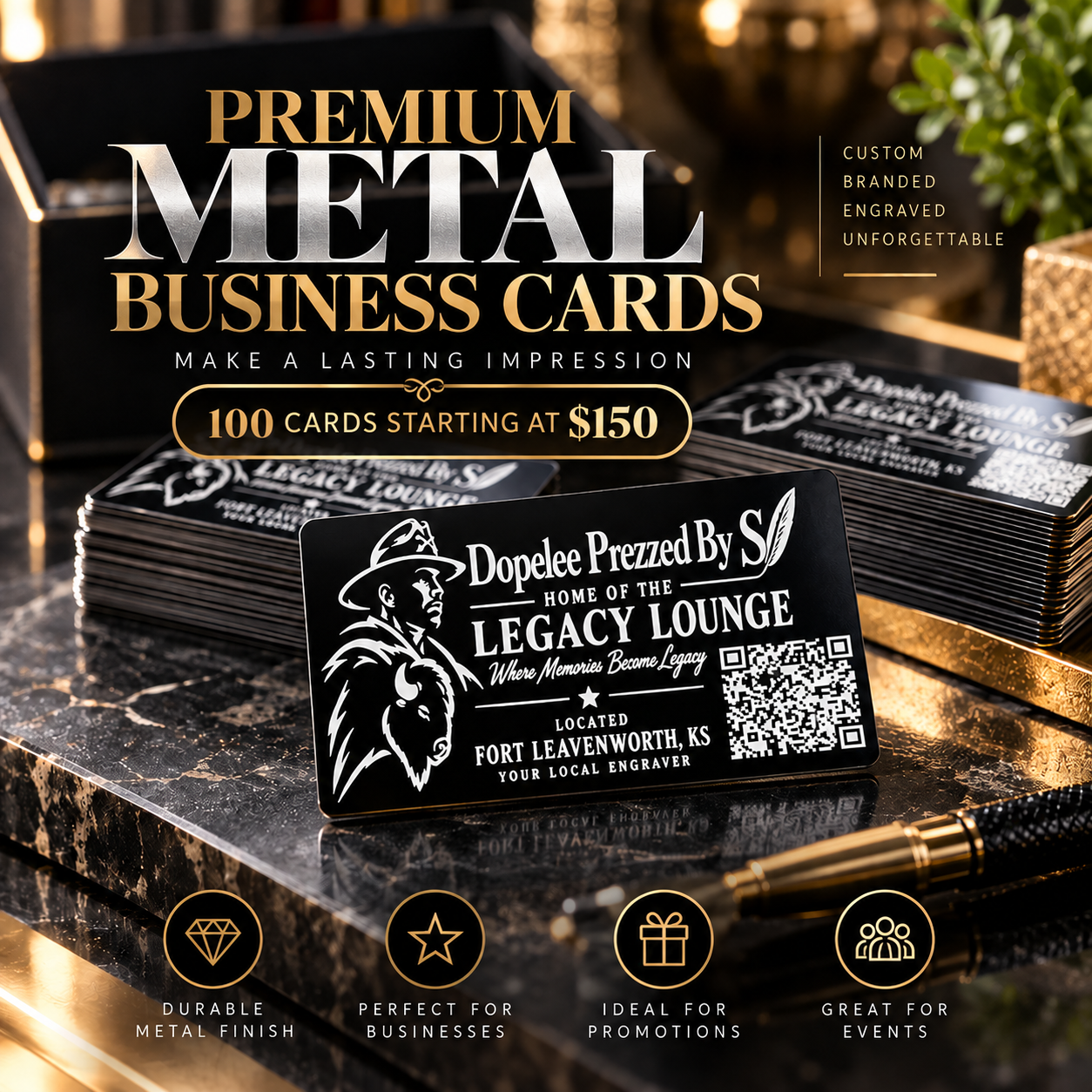 Premium Metal Business Cards